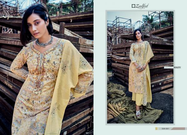Zulfat Summer Carnival Exclusive Cotton Dress Material Collection